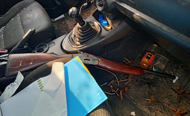 Detienen en Manuel Doblado a hombre armado tras persecución