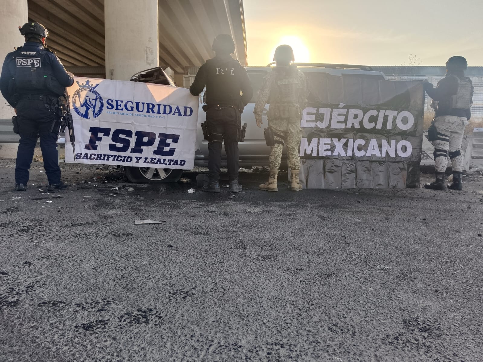 Caen dos en Apaseo el Alto por portación de armamento de uso exclusivo del Ejército