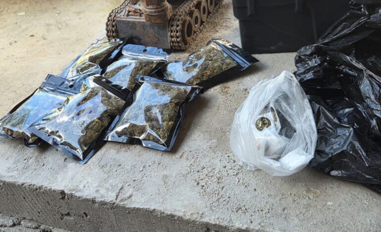 FSPE desmanteló un presunto centro de distribución de droga en Fracciones de San Juan Bautista