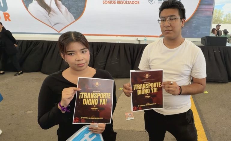 Estudiantes llevarán protesta contra el transporte público a la estación Delta