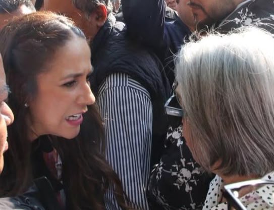 Protesta contra el Acueducto Solís-León marca visita de Libia Dennise a Acámbaro