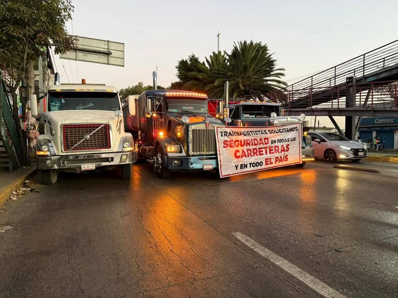 Transportistas anuncian paro nacional indefinido por violencia en carreteras